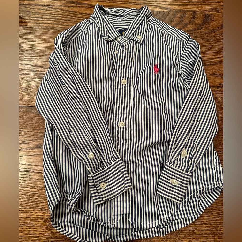 Ralph Lauren Toddler Boy Button Down 2T